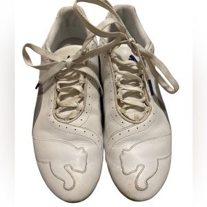 Puma White Leather Sneakers
